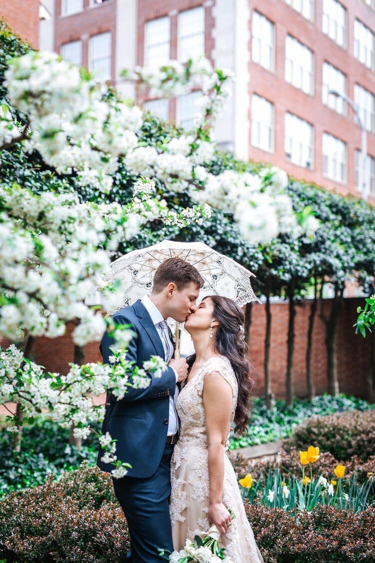 Amanda and Ben's Charming At Home Wedding Ceremony in Philadelphia