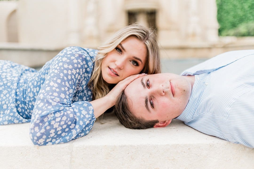 A Tuscan Inspired Engagement Session at Longwood Gardens in Chester County