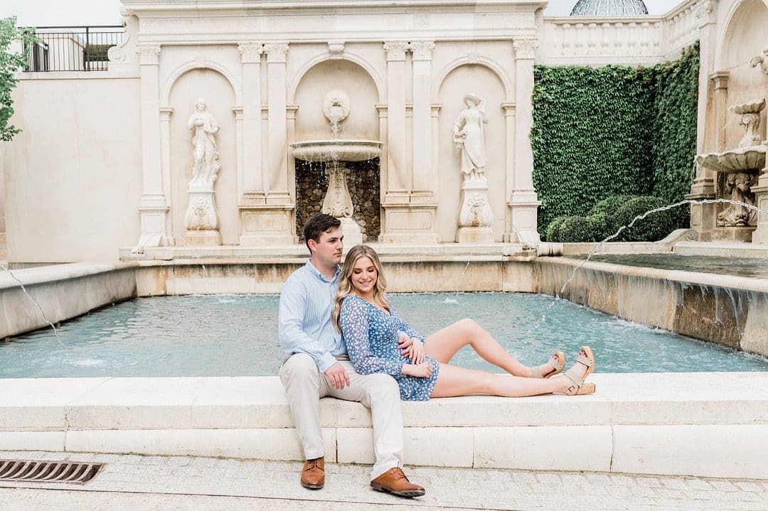 A Tuscan Inspired Engagement Session at Longwood Gardens in Chester County