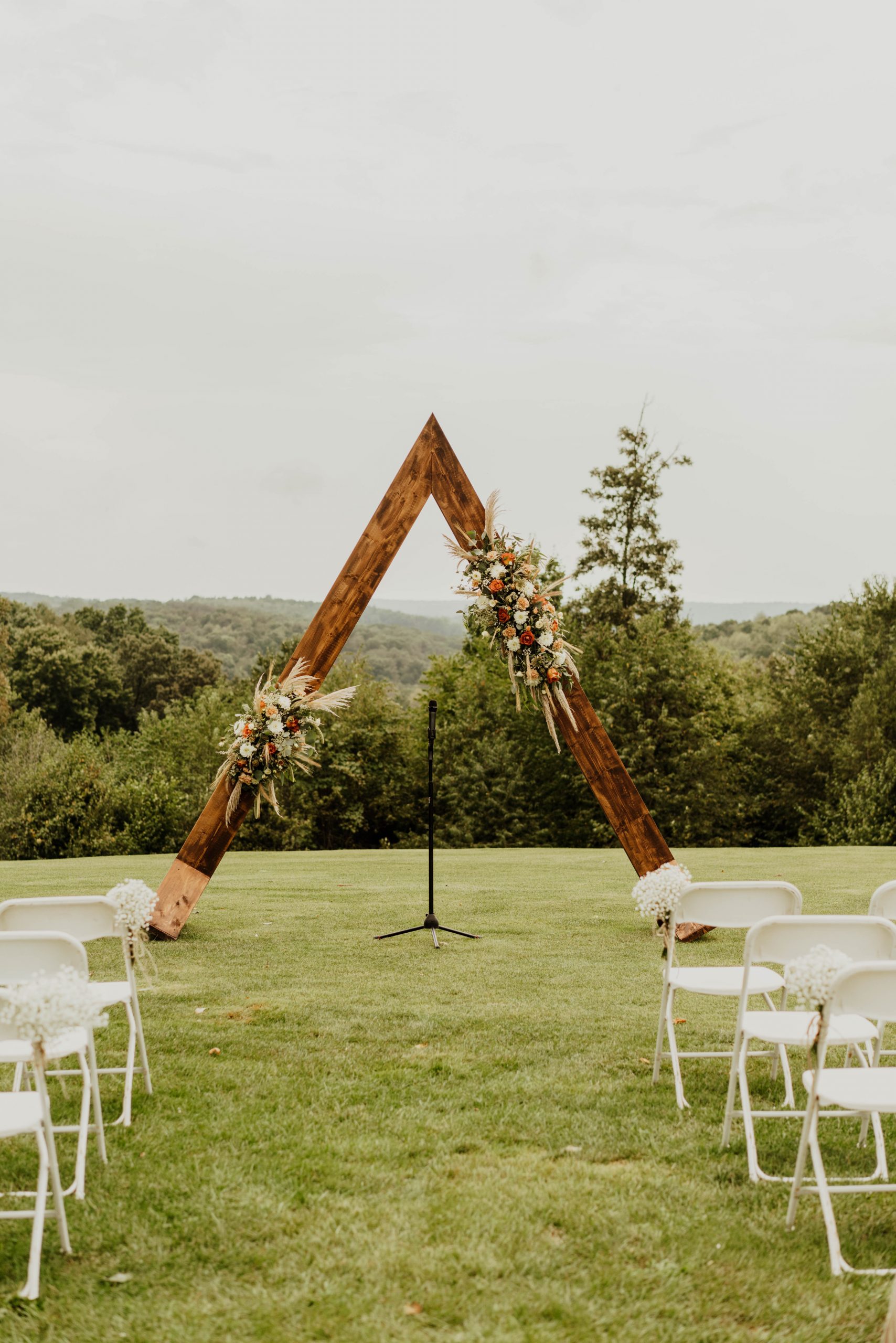 Alex and Phil hosted their boho-style wedding at The Punxsutawney Country club with an outdoor celebration on a warm summer day