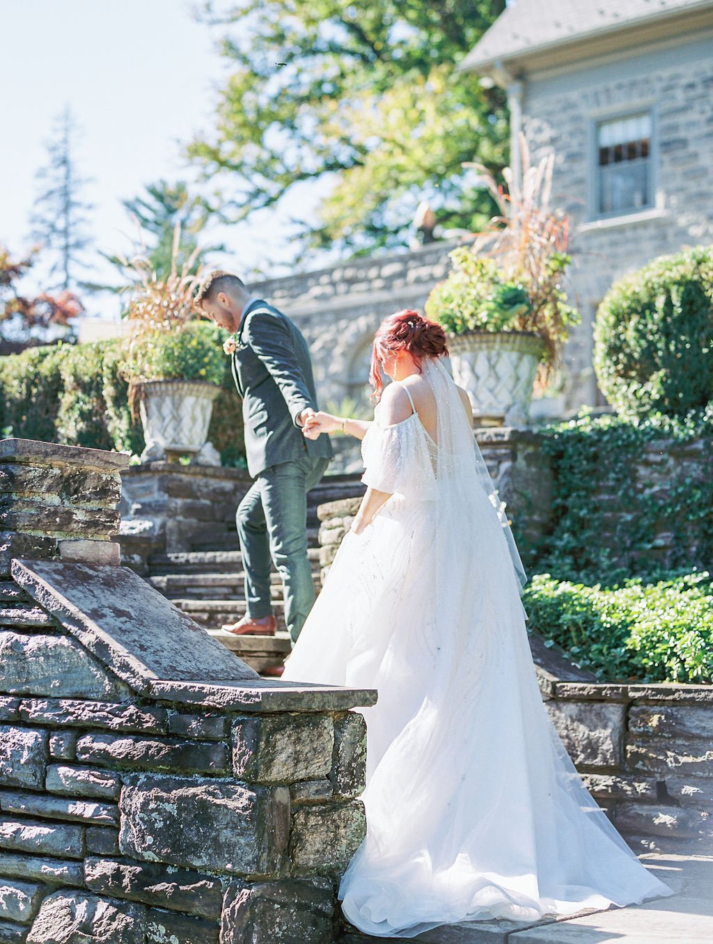 Shannon And Chris' Fine Art Inspired Wedding At Pomme Radnor