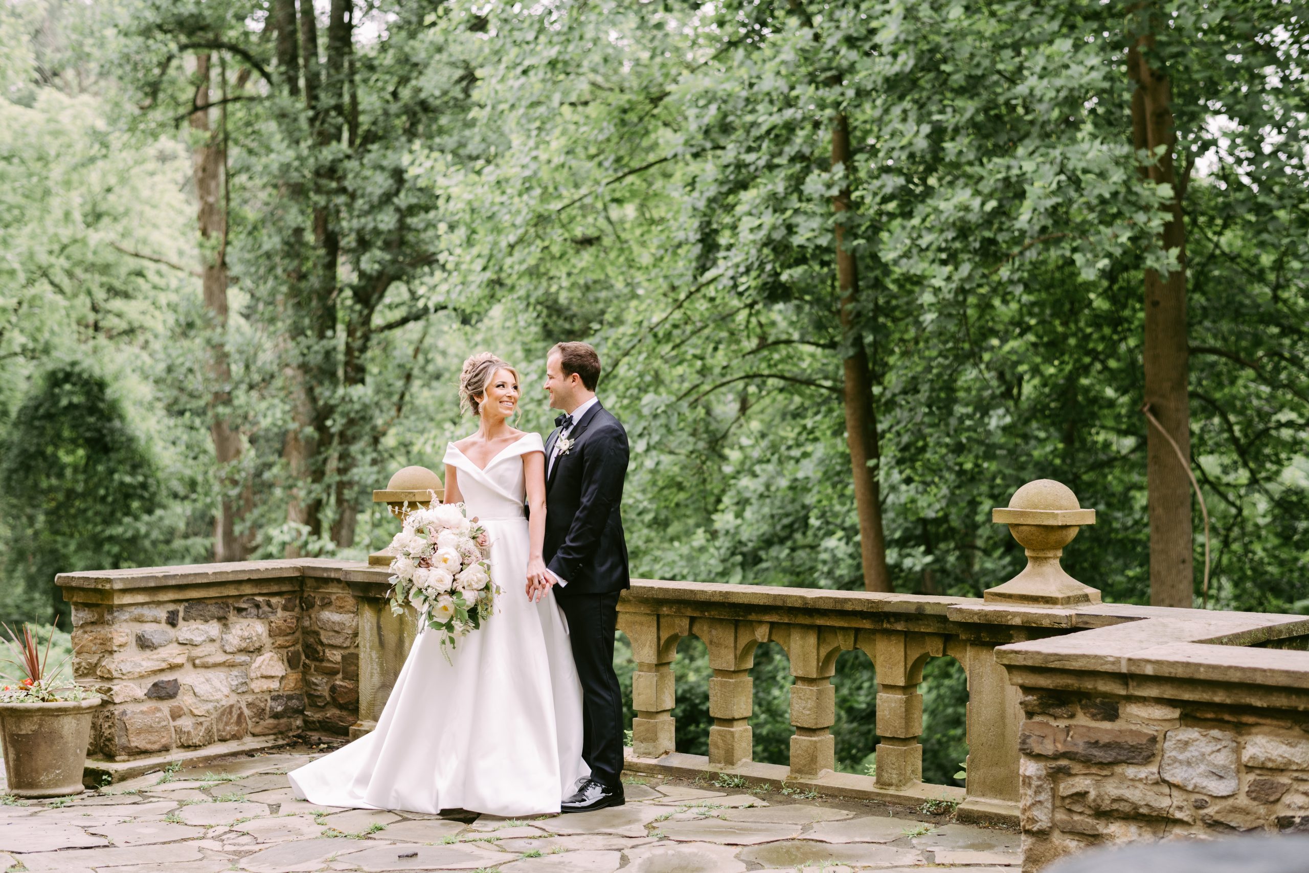 Kristen and Stephen's Whimsical Romance Wedding at Parque at Ridley Creek