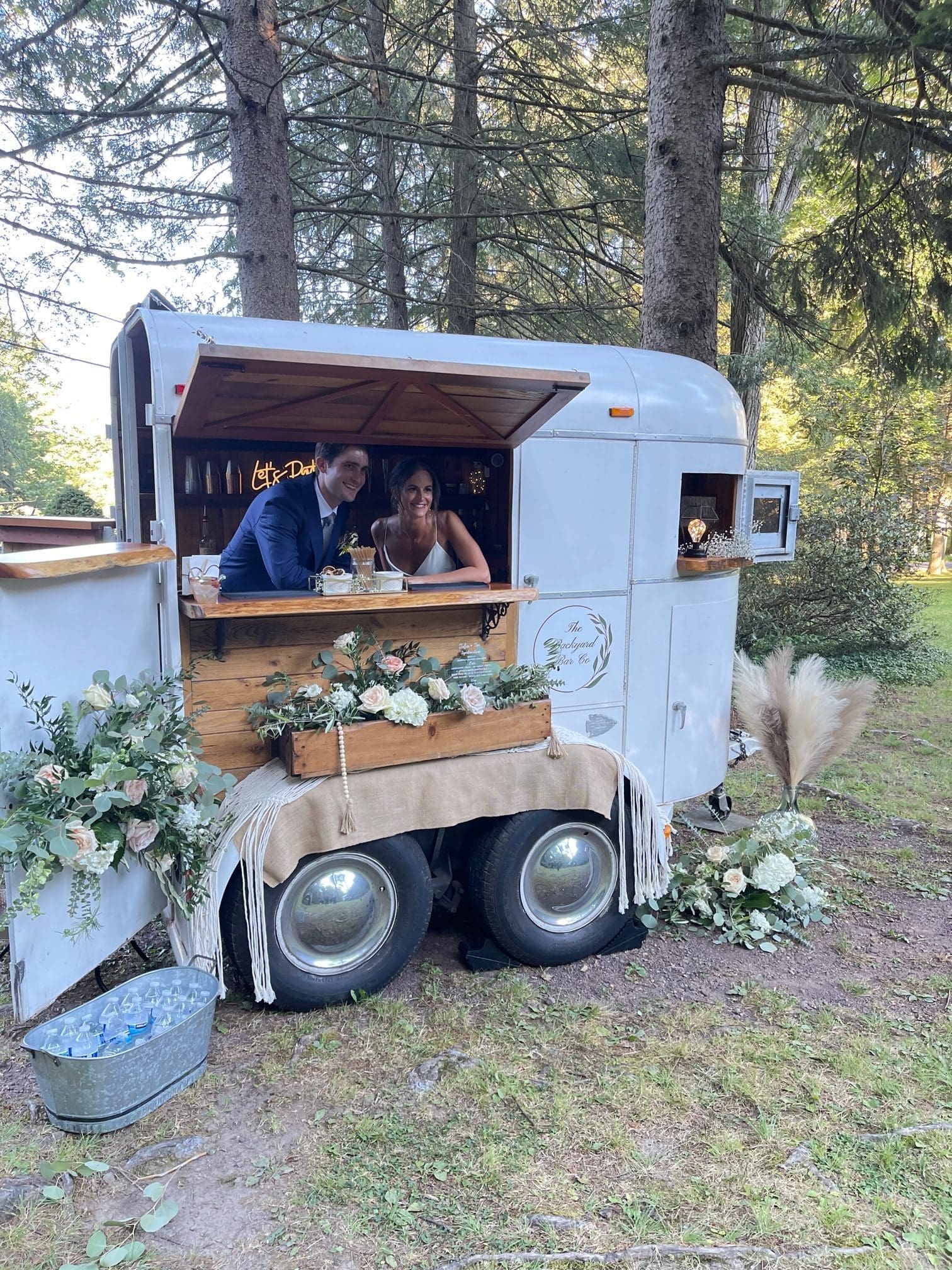 Hiring A Mobile Bar For Your Wedding With The Backyard Bar Co.