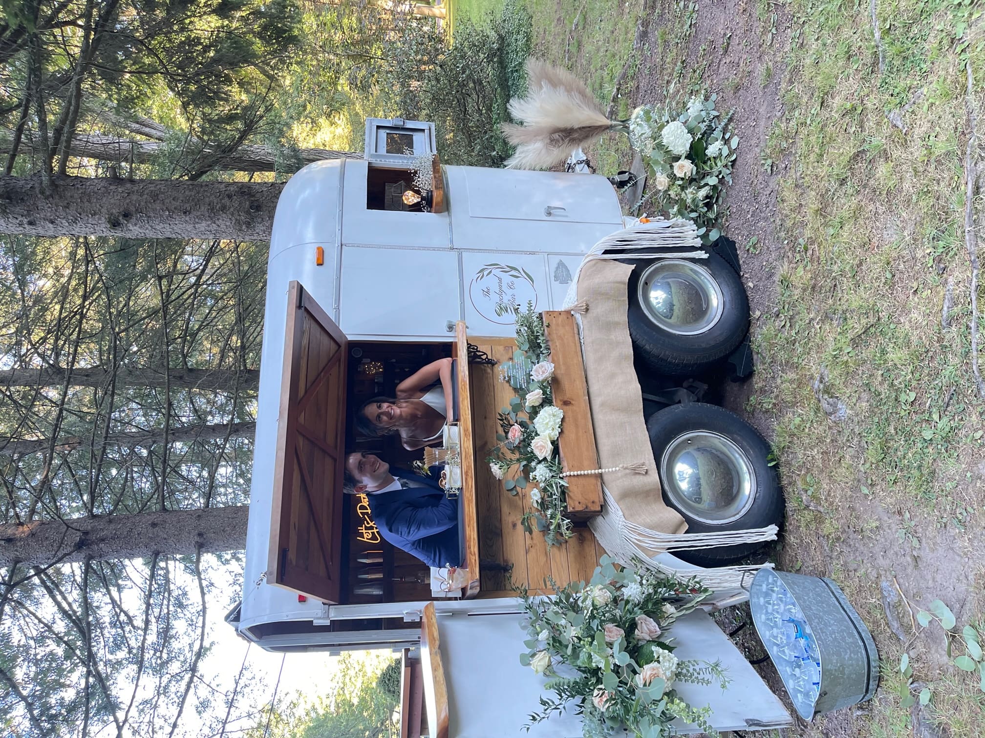 Hiring A Mobile Bar For Your Wedding With The Backyard Bar Co.