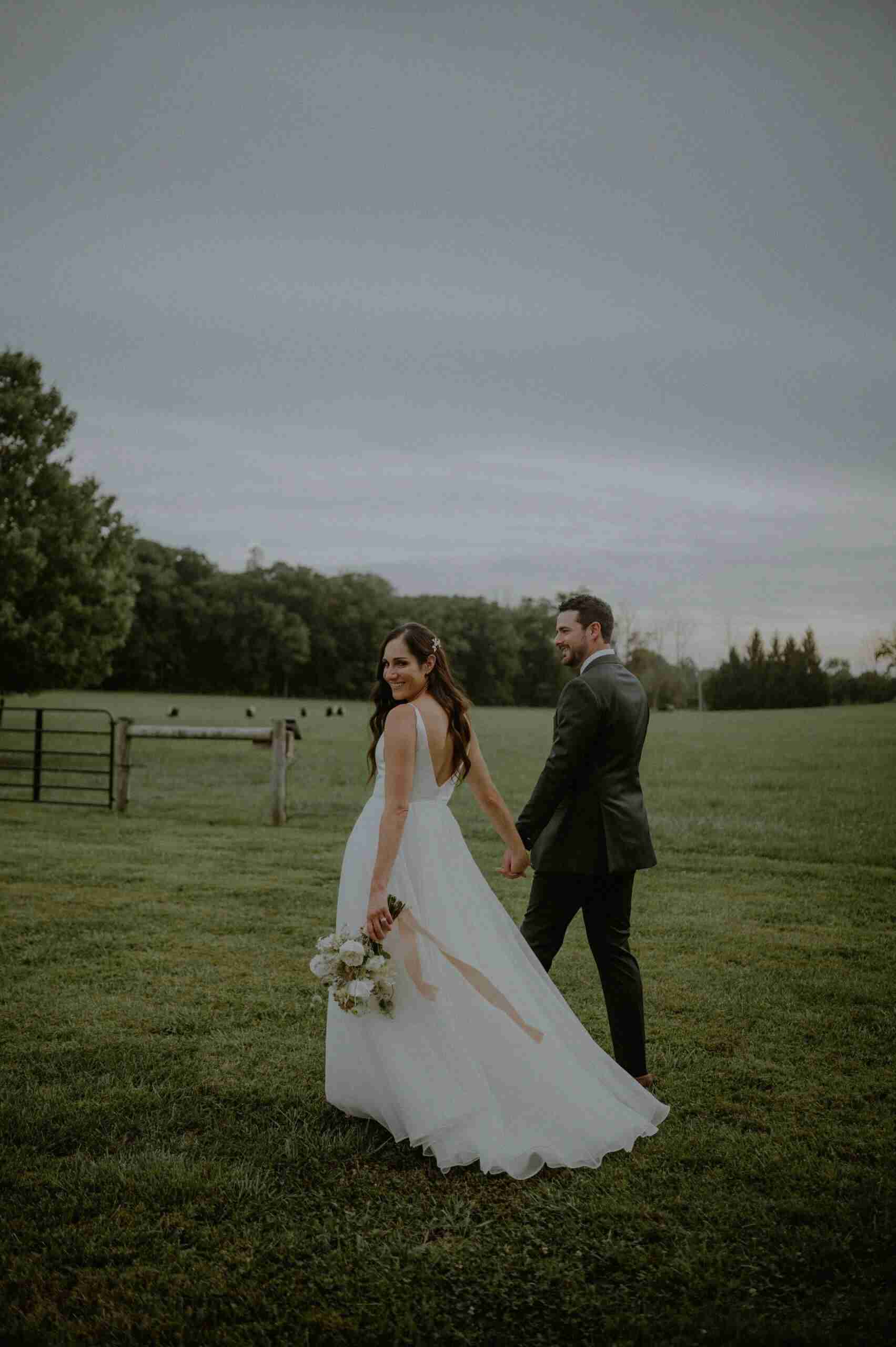 Alexa and Ryan's Whimsical Floral Filled Nuptials in New Jersey