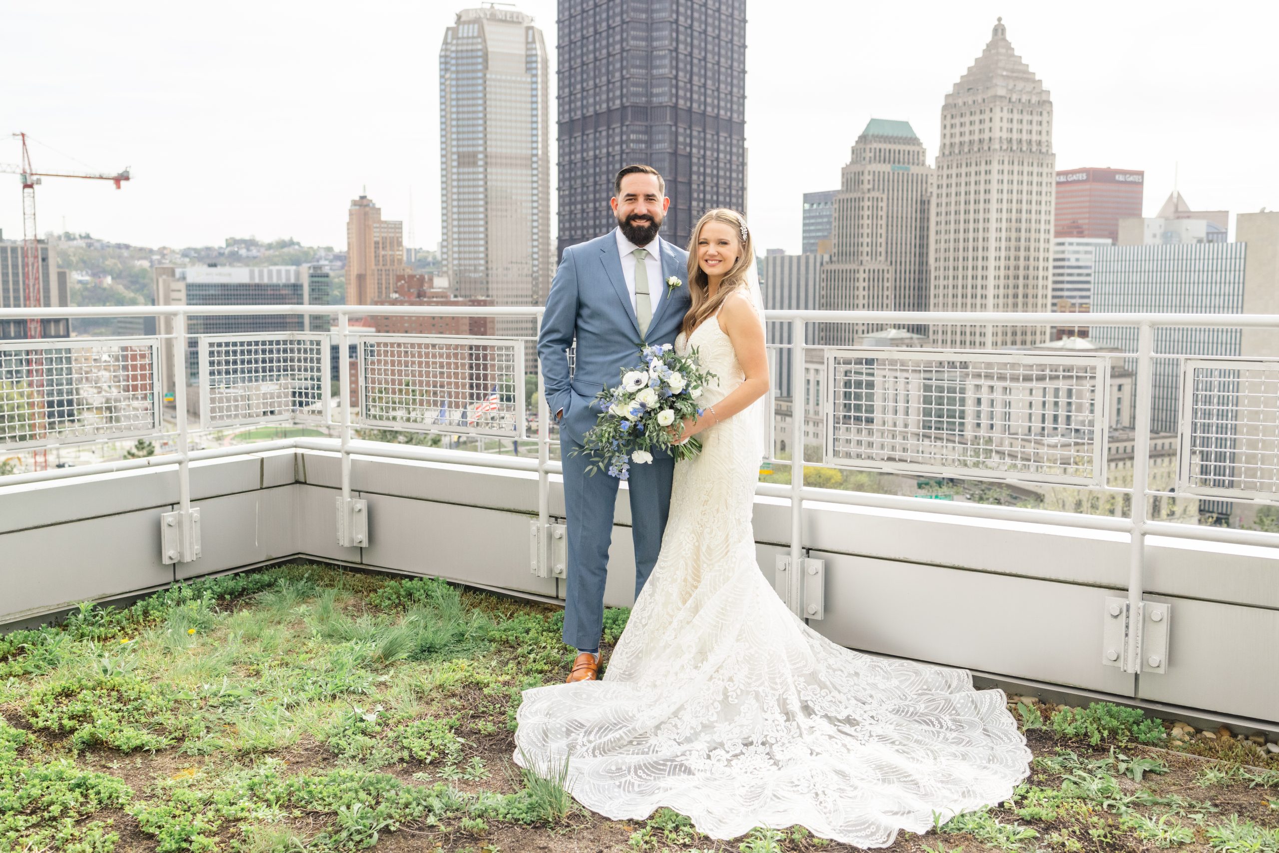 Jade and Jason's Modern Luxe Wedding at Energy Innovation Center