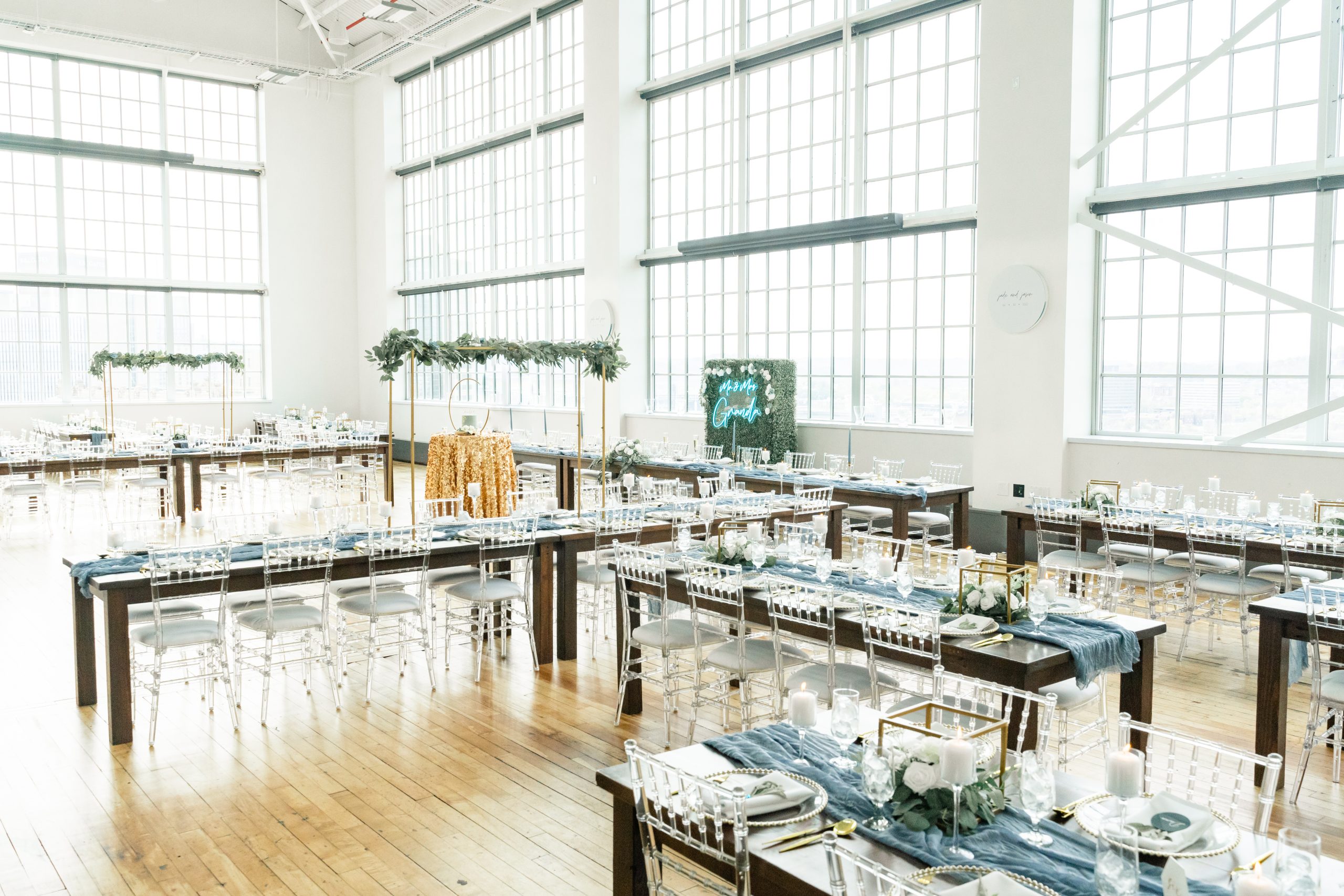 Jade and Jason's Modern Luxe Wedding at Energy Innovation Center
