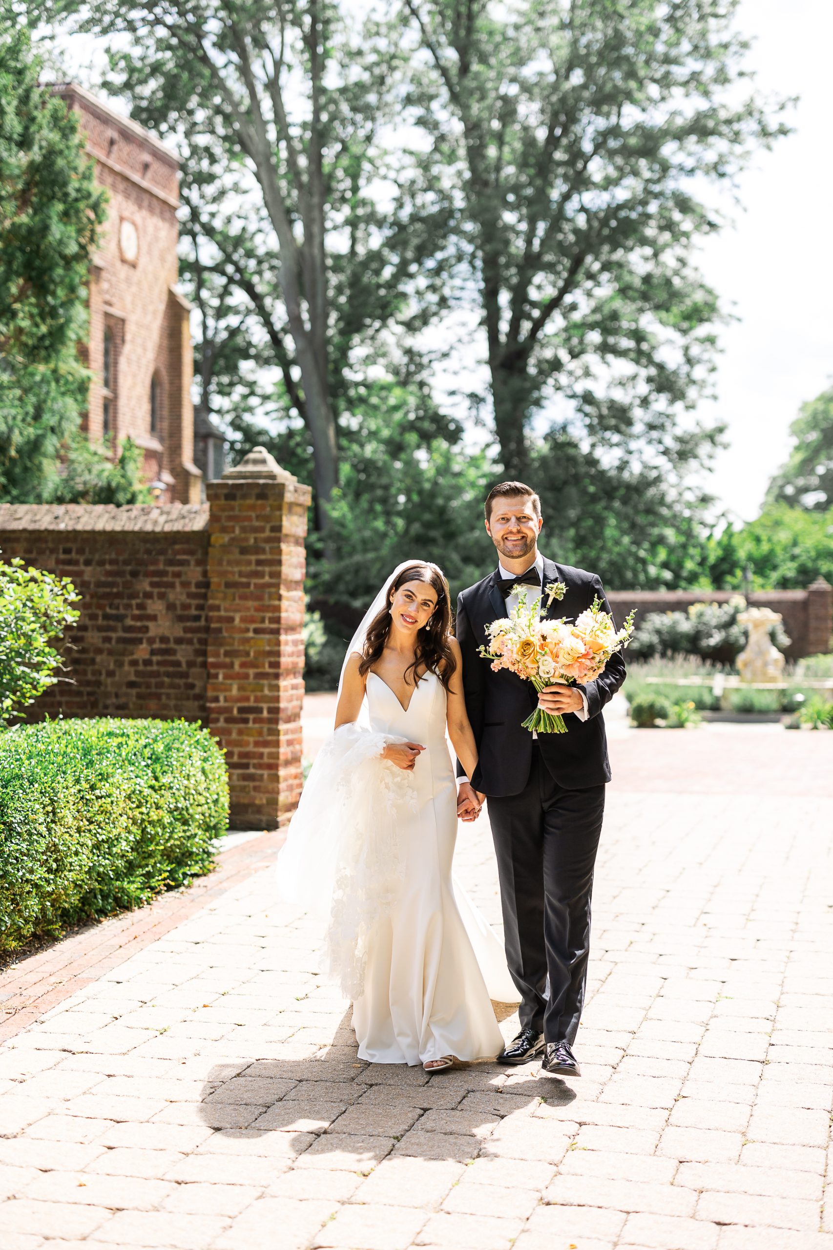 Morgan and Andrew's Golden Hour Aldie Mansion Wedding in Doylestown, PA