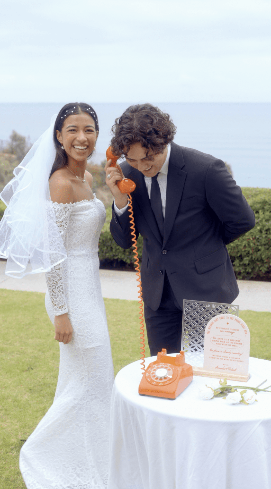 Vintage Phones Are Taking Wedding Guests Books To A Whole New Level With After The Tone