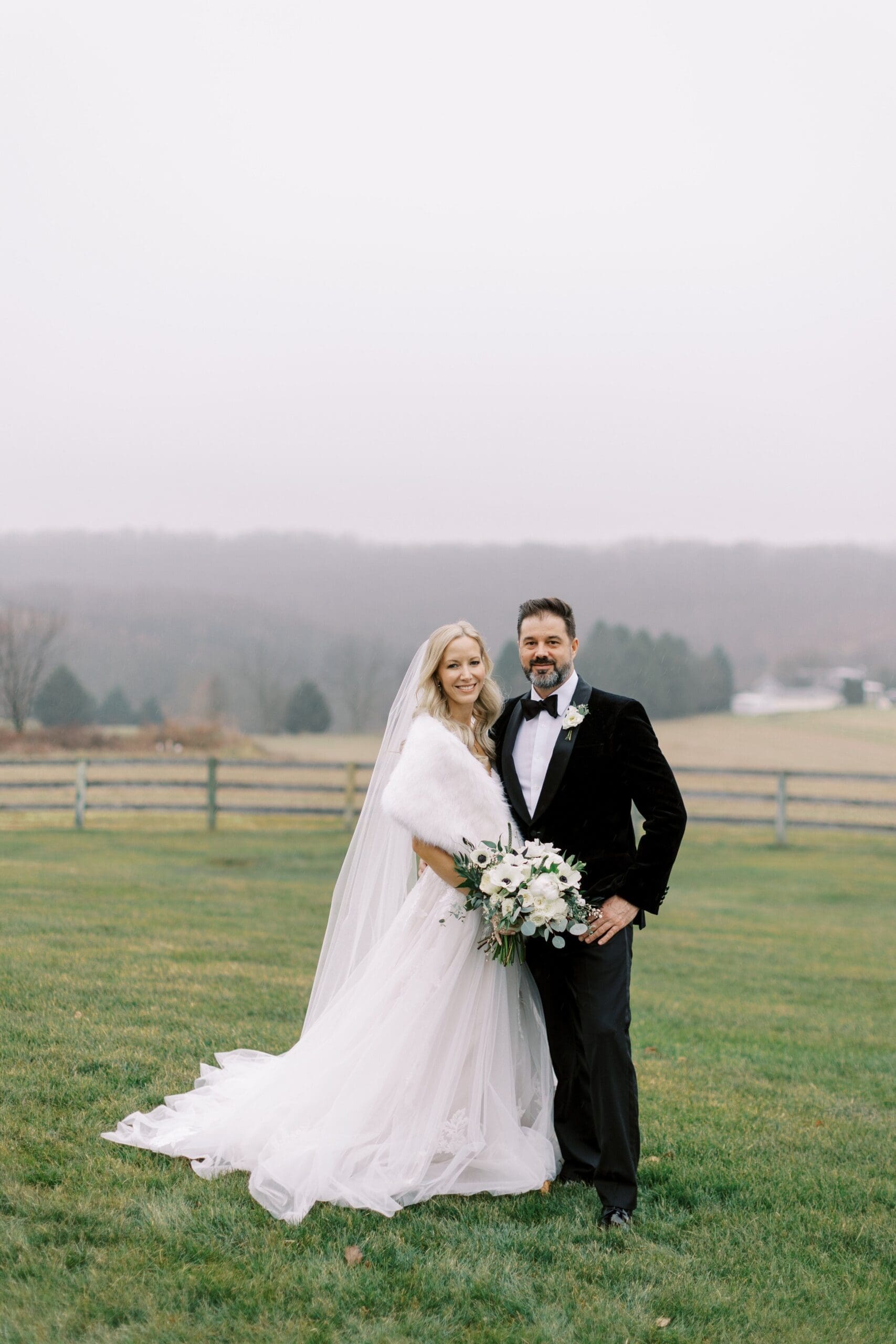 Alicia and Brandon's NYE Wedding at Wyndridge Farms