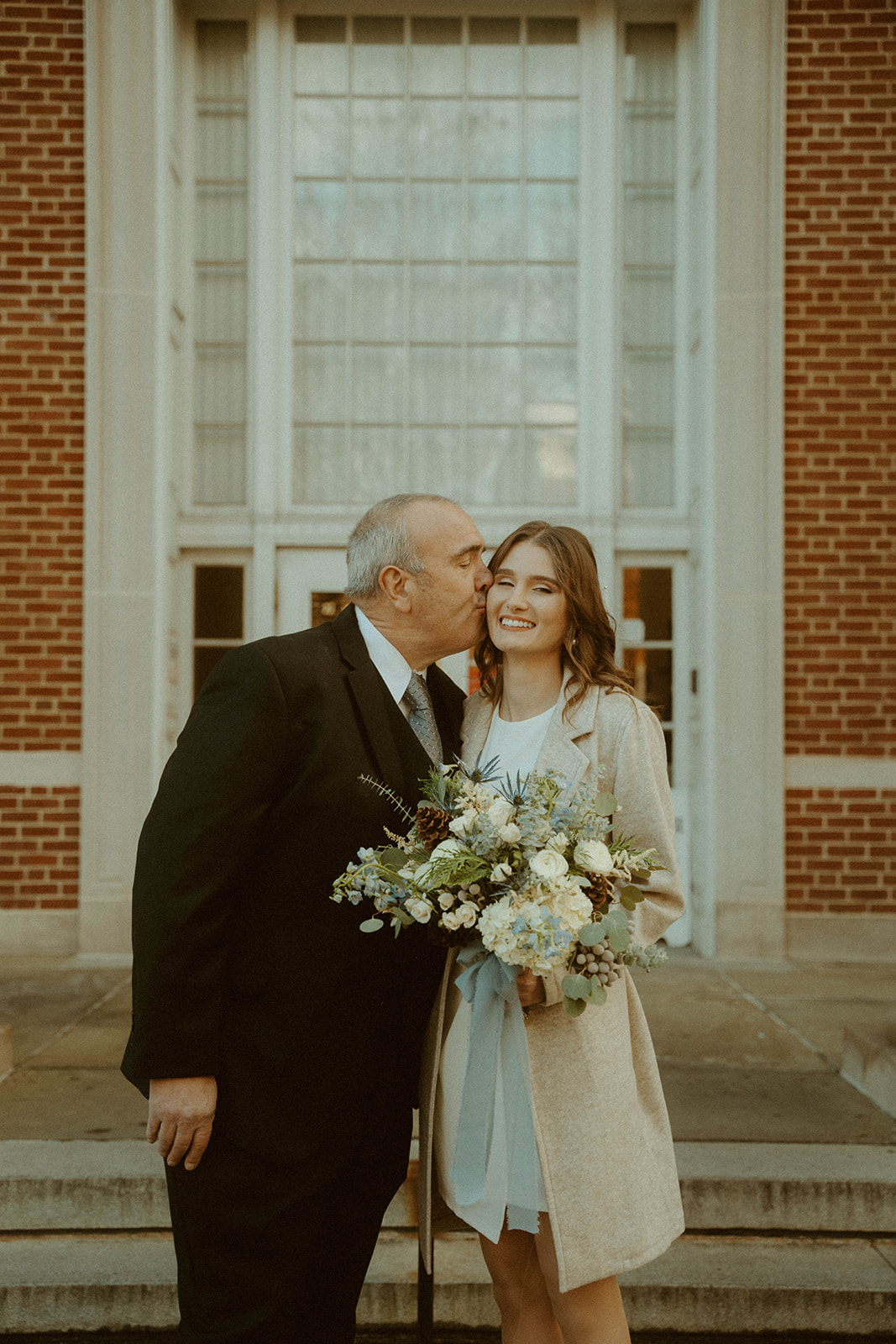 Hailey and Derrick's Vintage Esque Elopement in Downtown Carlisle