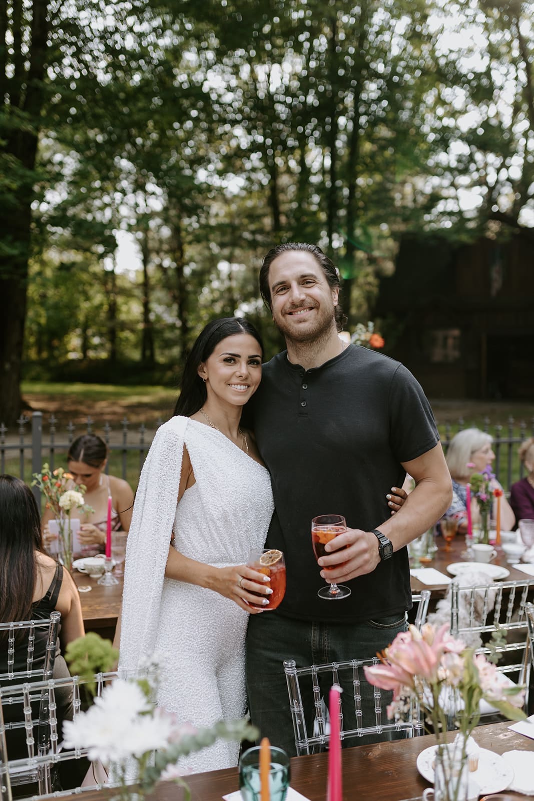 A Colorful Wildflower Themed Bridal Shower