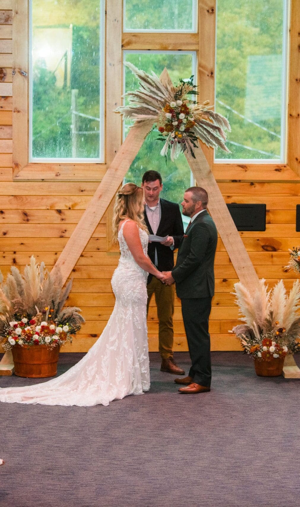 A Rustic and Rainy Wedding Day at Camp Moshava in Hawley, PA