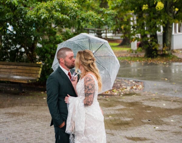 A Rustic and Rainy Wedding Day at Camp Moshava in Hawley, PA