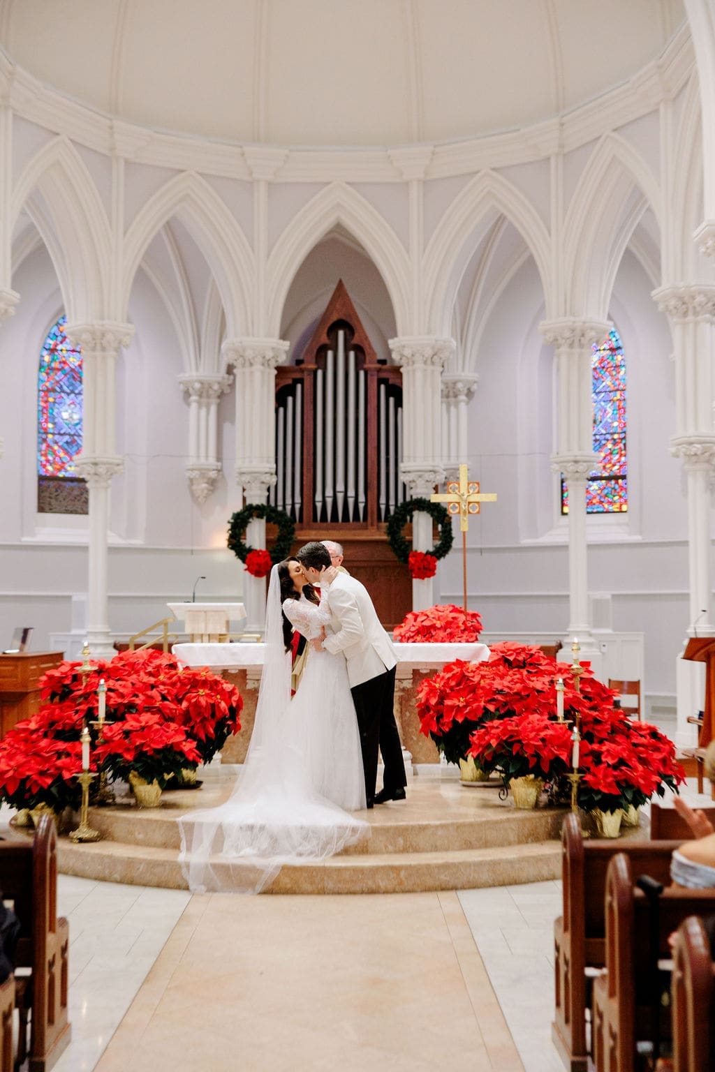 Jessica and Nick's Whimsical Winter Wedding in Center City