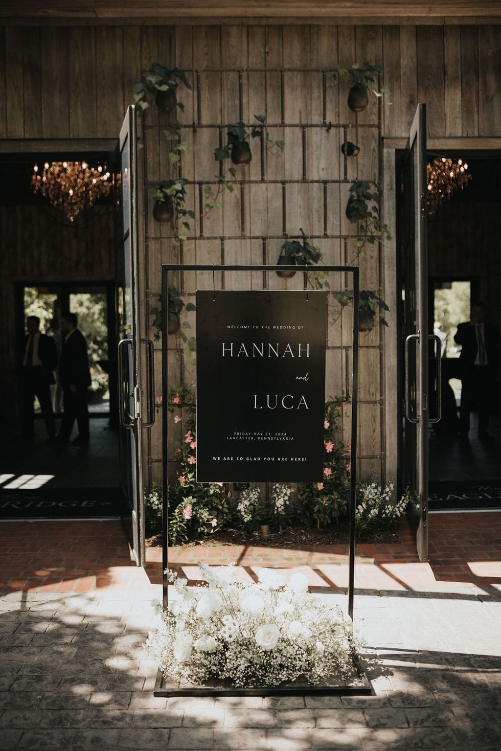 Hannah + Luca's Modern Rustic Wedding at The Farm at Eagles Ridge