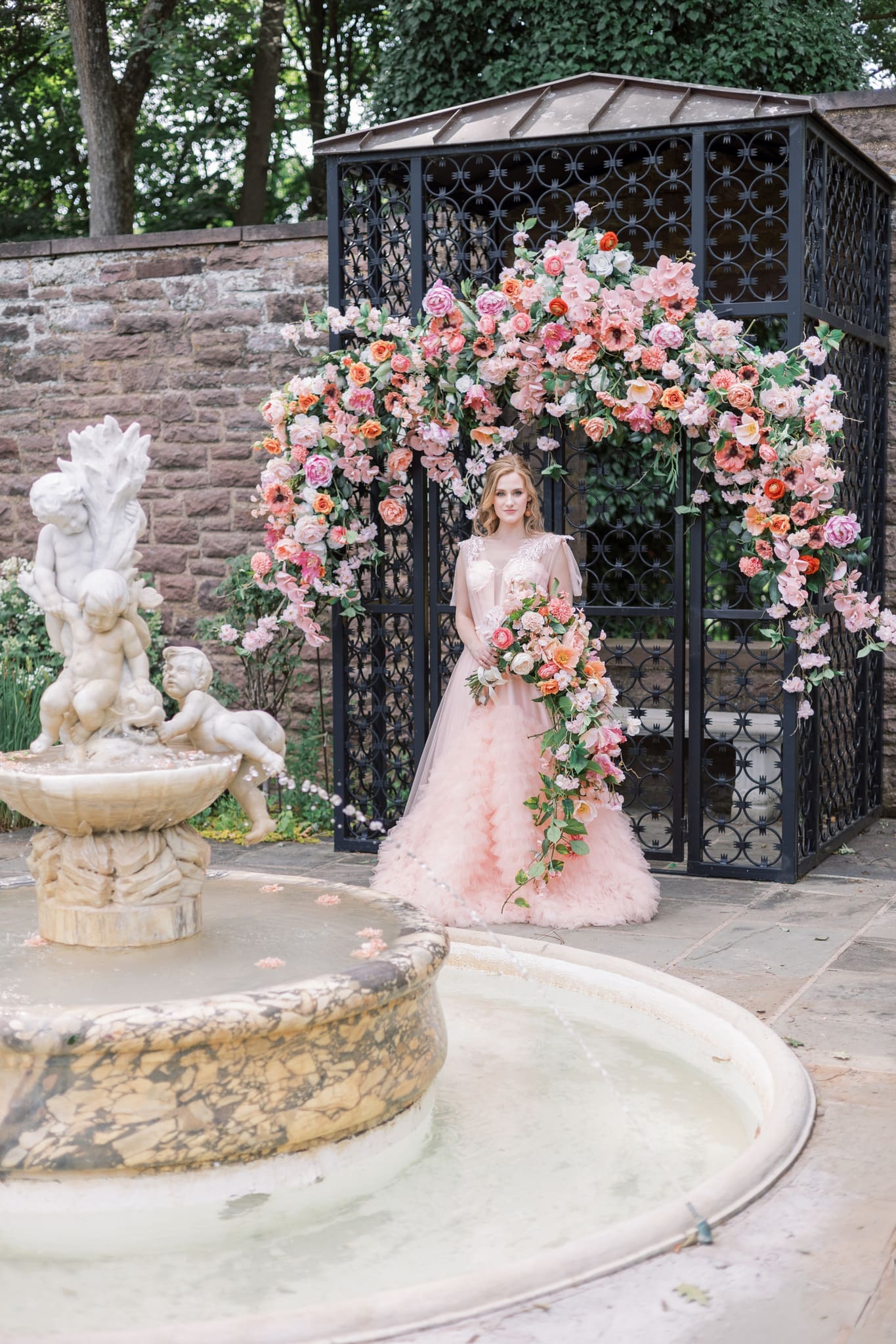 Peach Fuzz: Color of The Year Bridal Inspiration