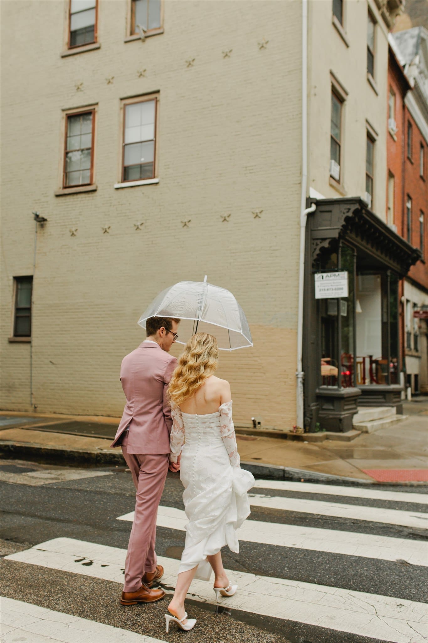 Mackenzie and Bradley's Micro Wedding at Philly's Vaux Studio